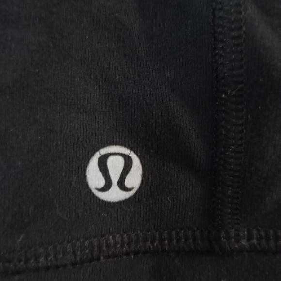 LULULEMON Stride Jacket Zip Up Black Athletic Sweater Size 6 - Picture 6 of 7